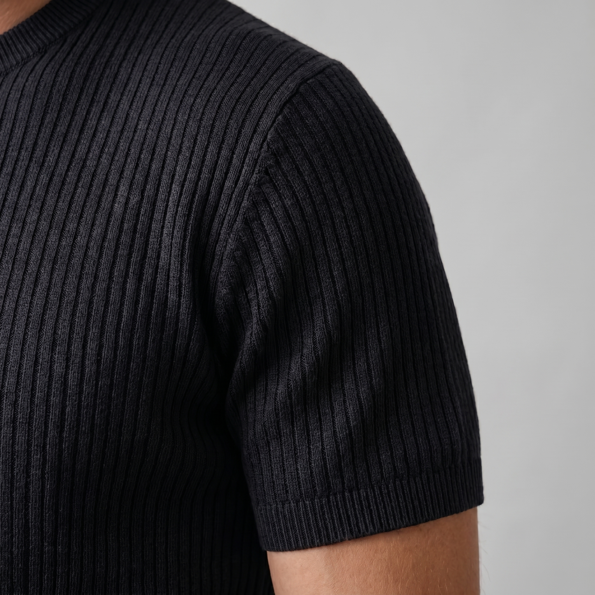 Andrés | Jersey de Punto para Hombre con Textura Vertical 13