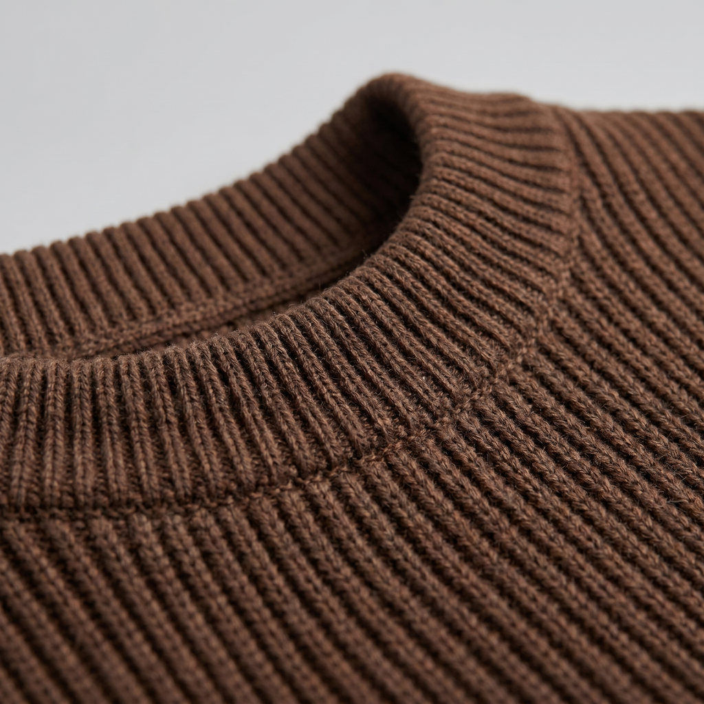 Andrés | Jersey de Punto para Hombre con Textura Vertical 8