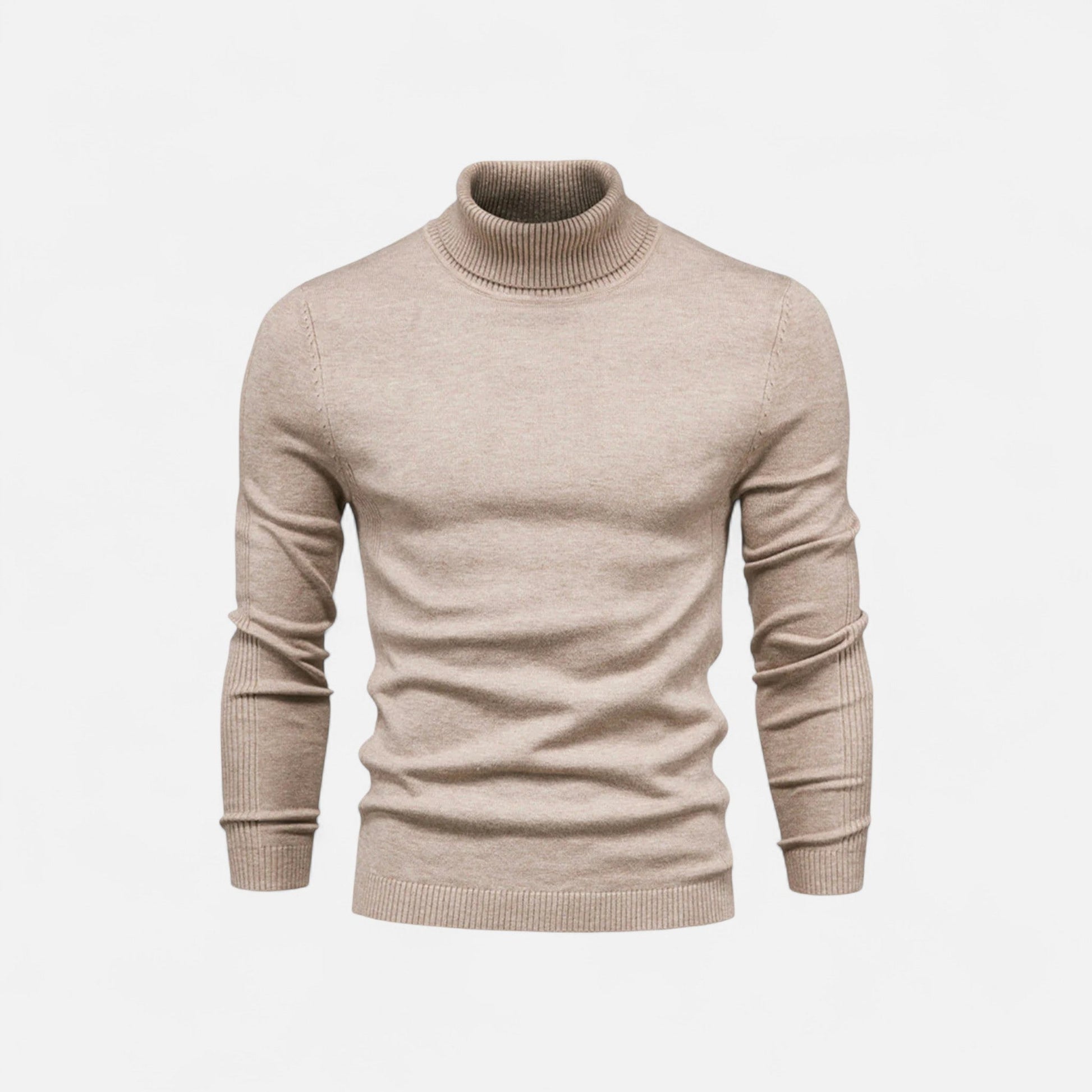 Andrés | Suéter de Cuello Alto de Algodón Premium para Hombre 3