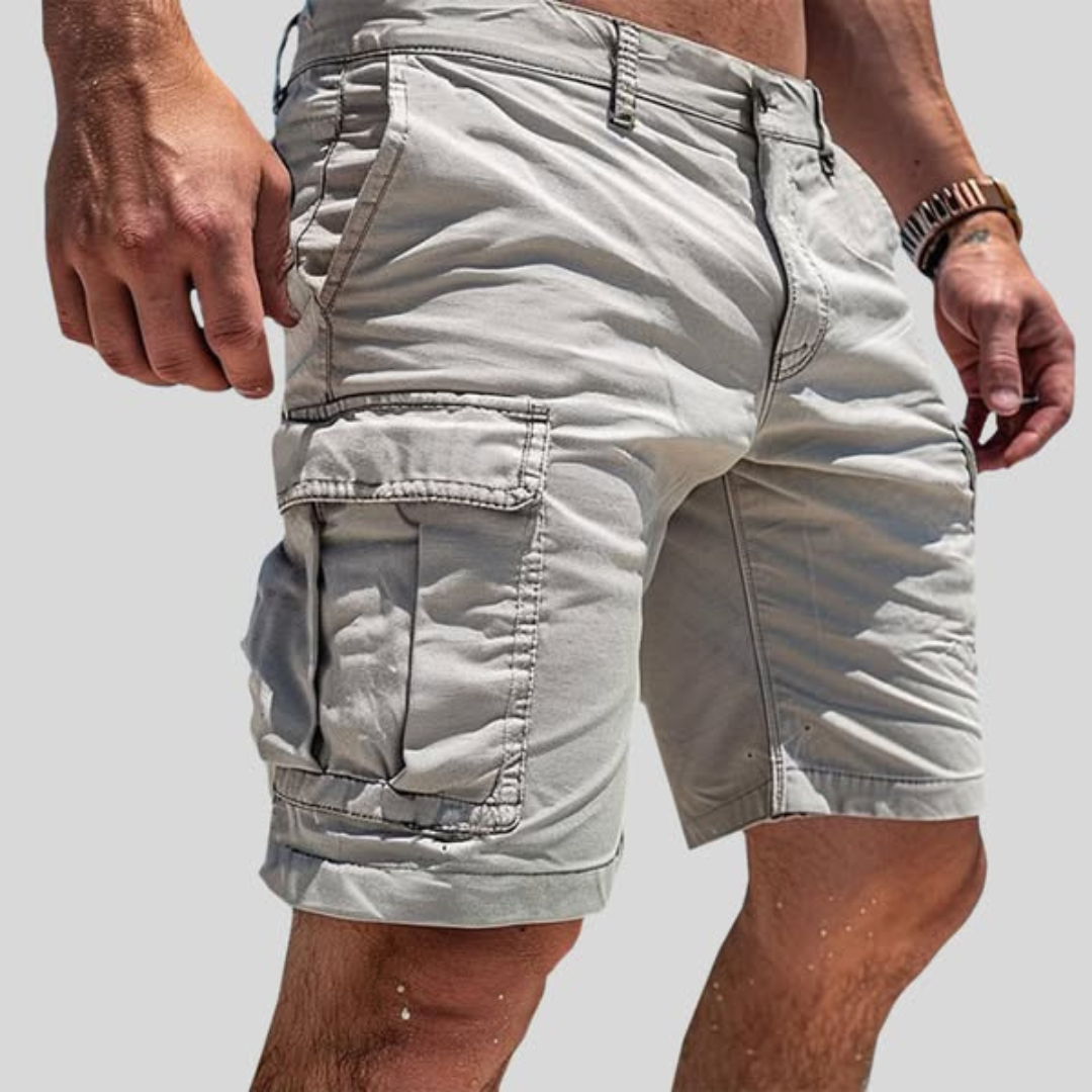 DIEGO – Bermuda cargo relajada y funcional para hombre