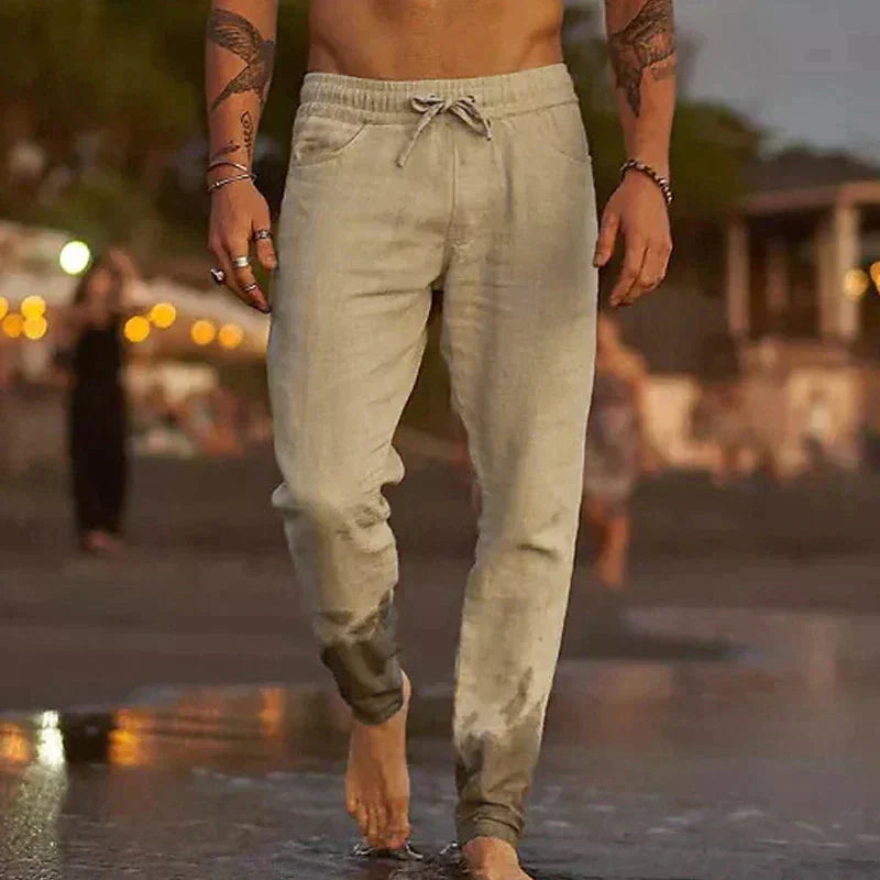 MATEO – Pantalones de lino versátiles para hombre