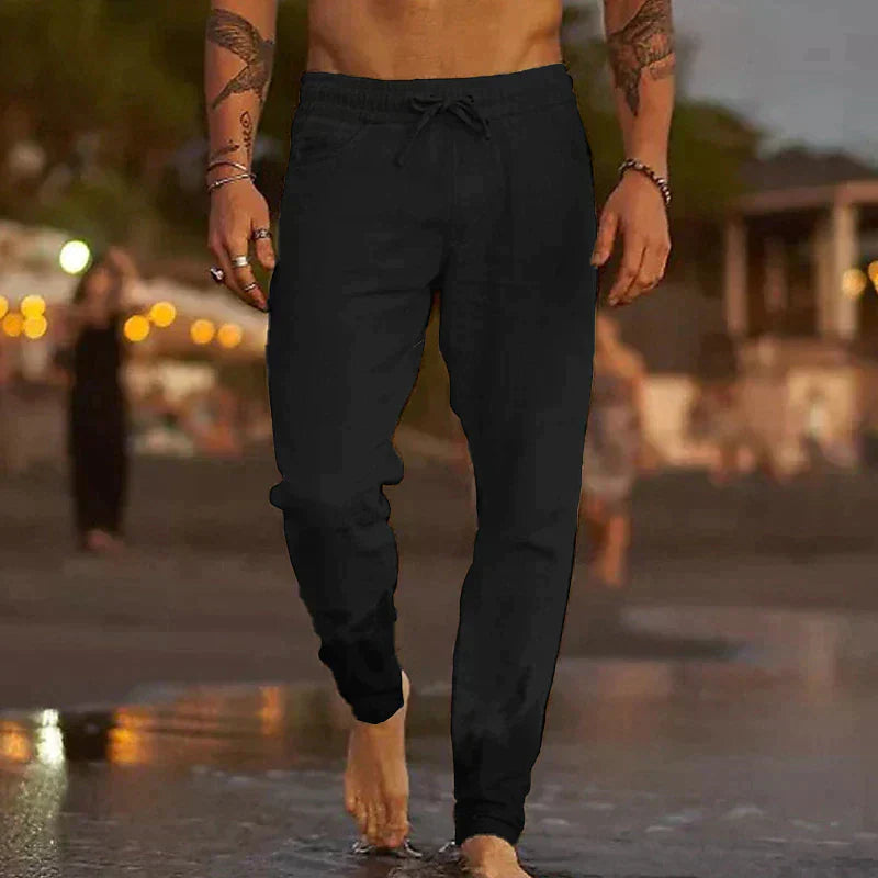 MATEO – Pantalones de lino versátiles para hombre