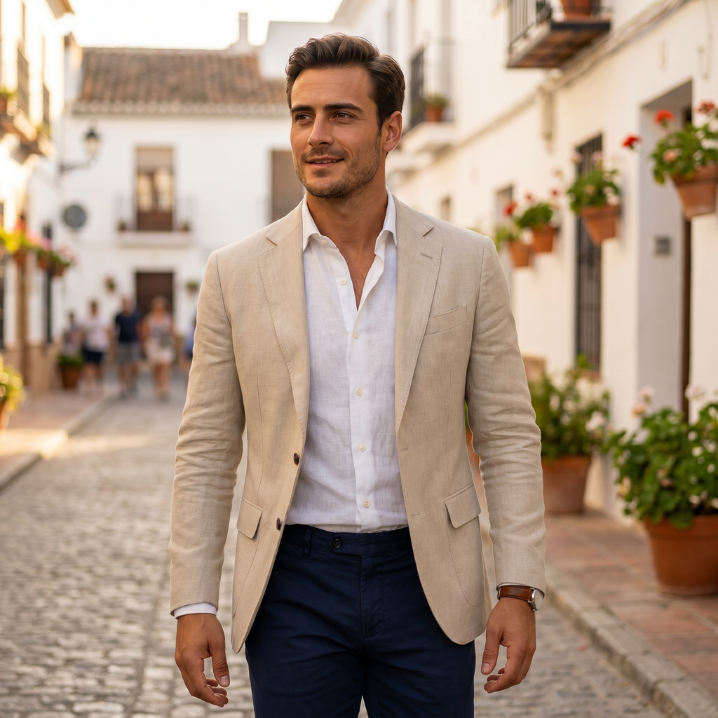 Javier | Chaqueta de Traje Casual para Hombre con Estilo Elegante 3