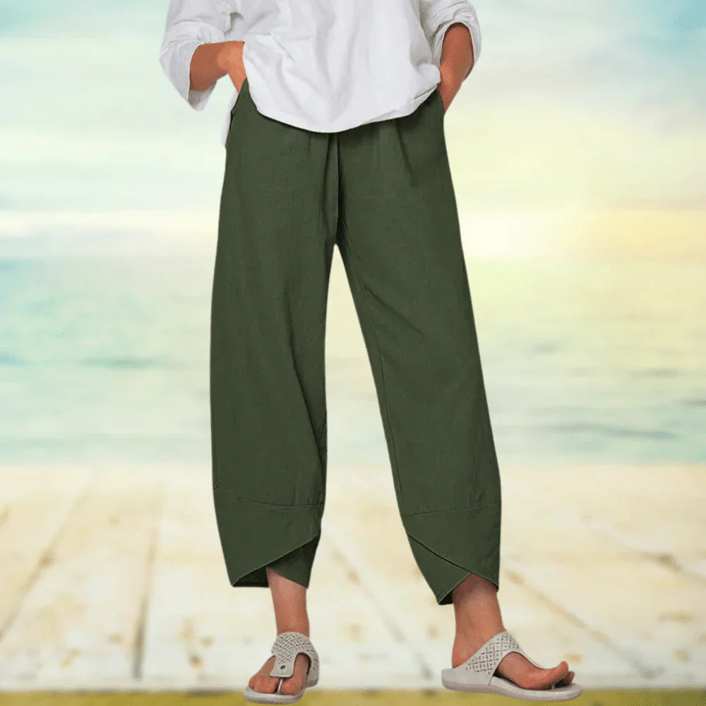 LUCÍA – Pantalón ligero de algodón para mujer