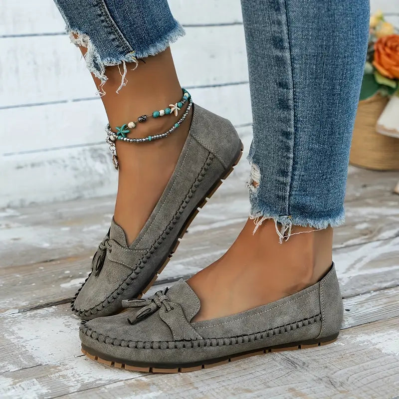 Sofía | Mocasines Clásicos de Mujer con Acento de Borla y Comodidad Optimal 6