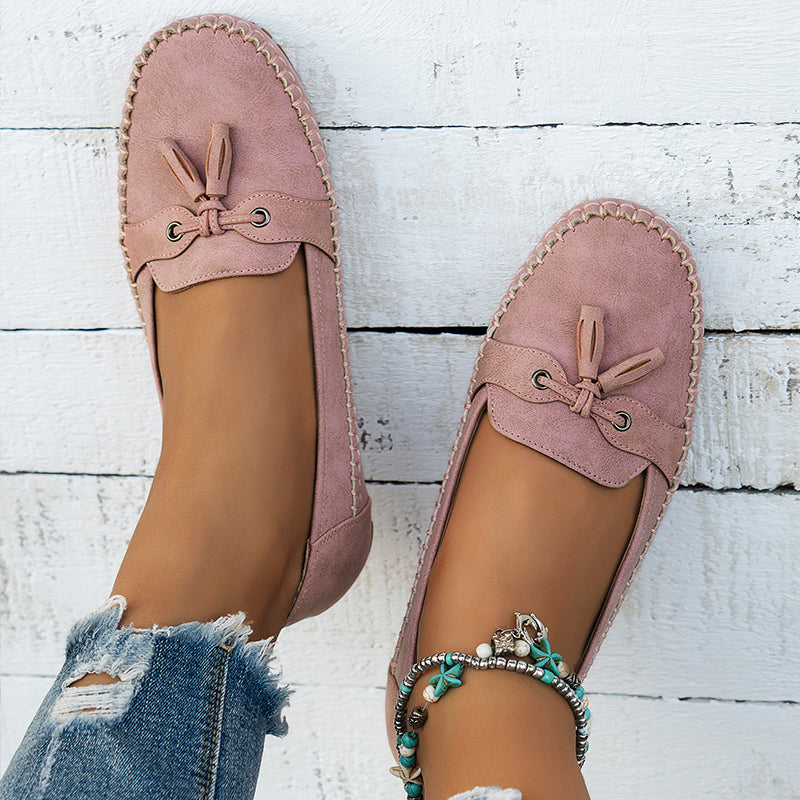 Sofía | Mocasines Clásicos de Mujer con Acento de Borla y Comodidad Optimal 7
