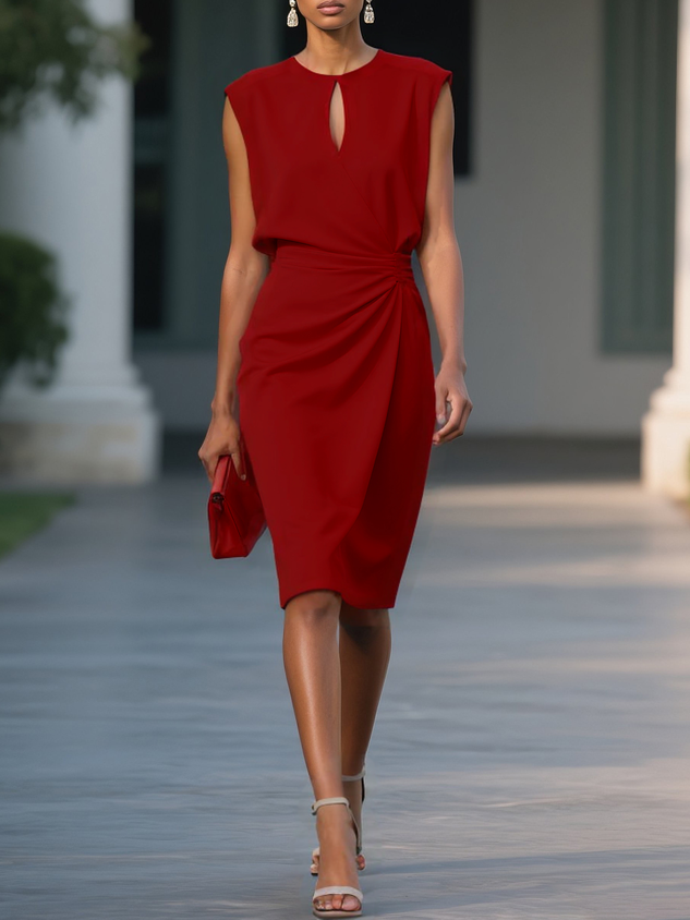 Sofía | Vestido Drapeado Elegante para Mujer 7