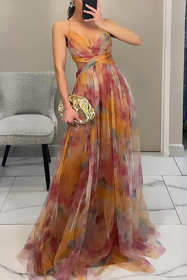VALENTINA – Vestido largo floral elegante para invitada