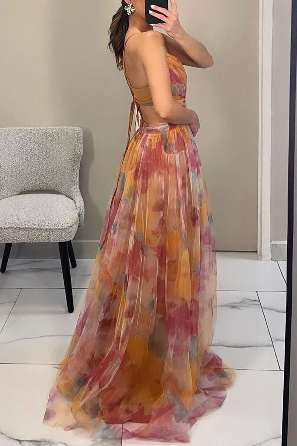 VALENTINA – Vestido largo floral elegante para invitada