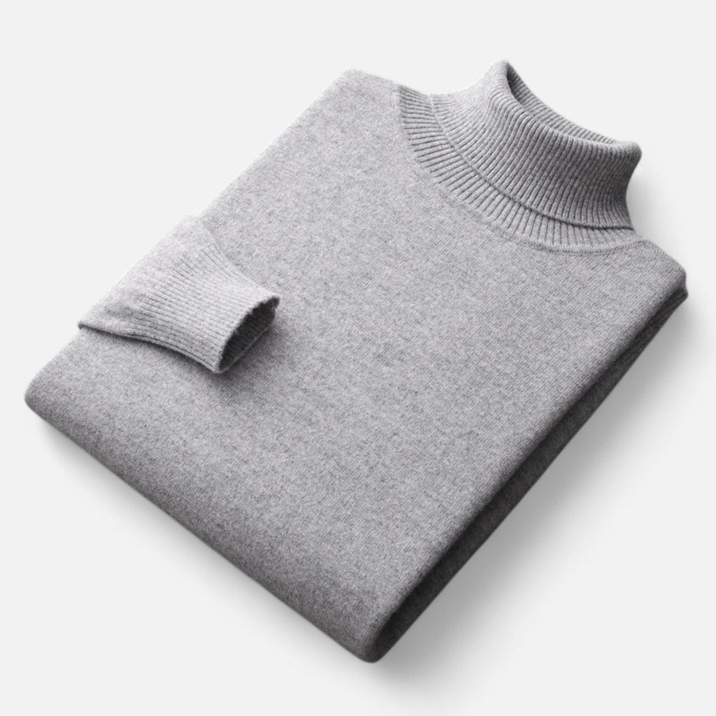 Jersey de punto con acabado de canalé en puños y bajo