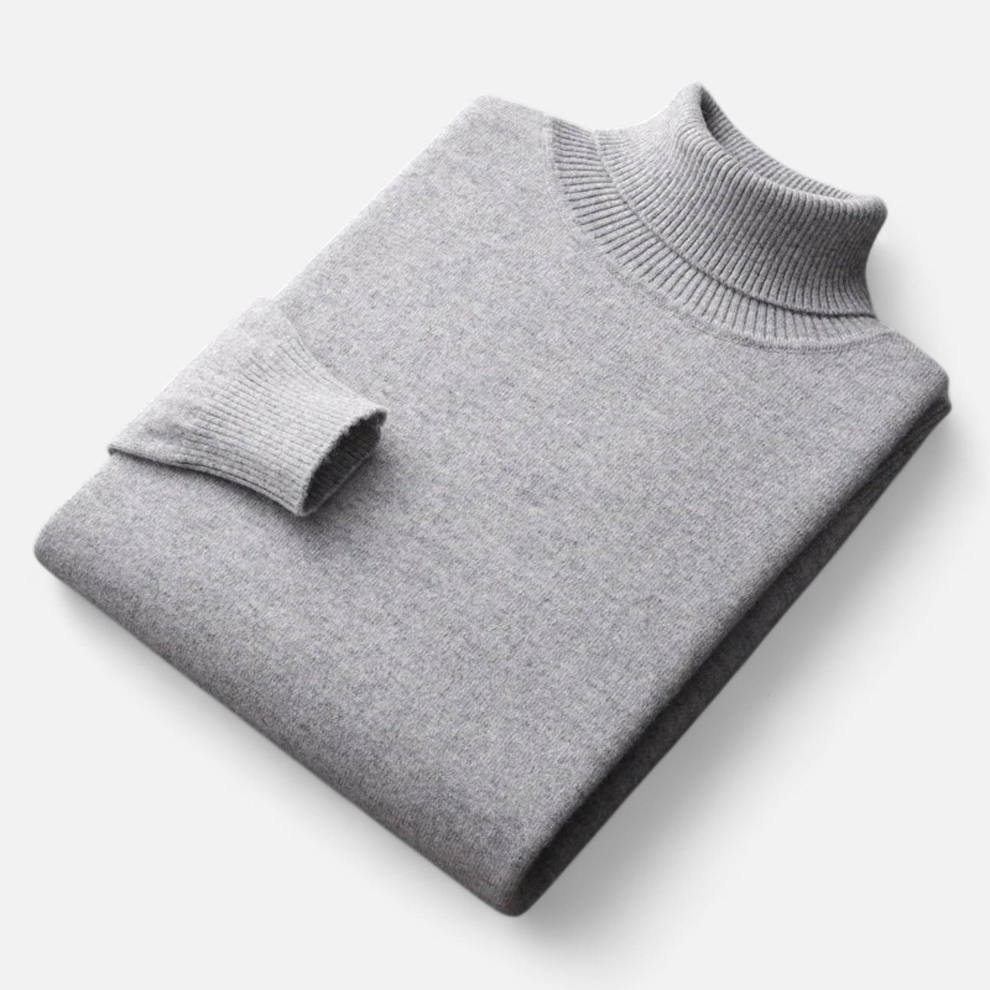 Jersey de punto con acabado de canalé en puños y bajo