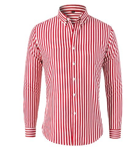 Ethan | Camisa Slim Fit Elegante de Rayas Verticales - Noa Lagos