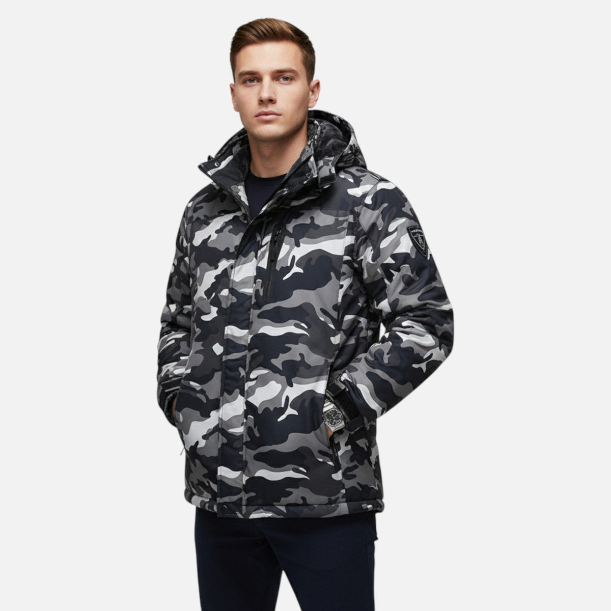 Javier | Parka Impermeable de Invierno con Forro Polar para Hombre - Noa Lagos