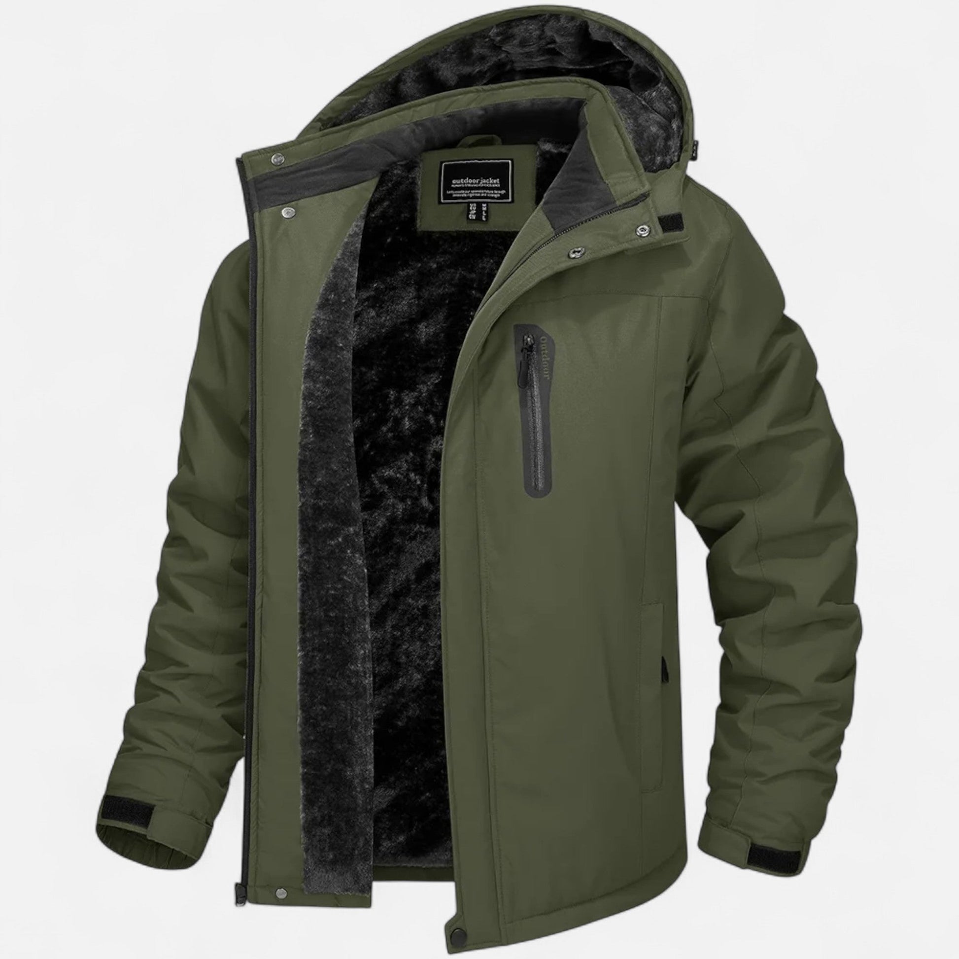 Javier | Parka Impermeable de Invierno con Forro Polar para Hombre - Noa Lagos