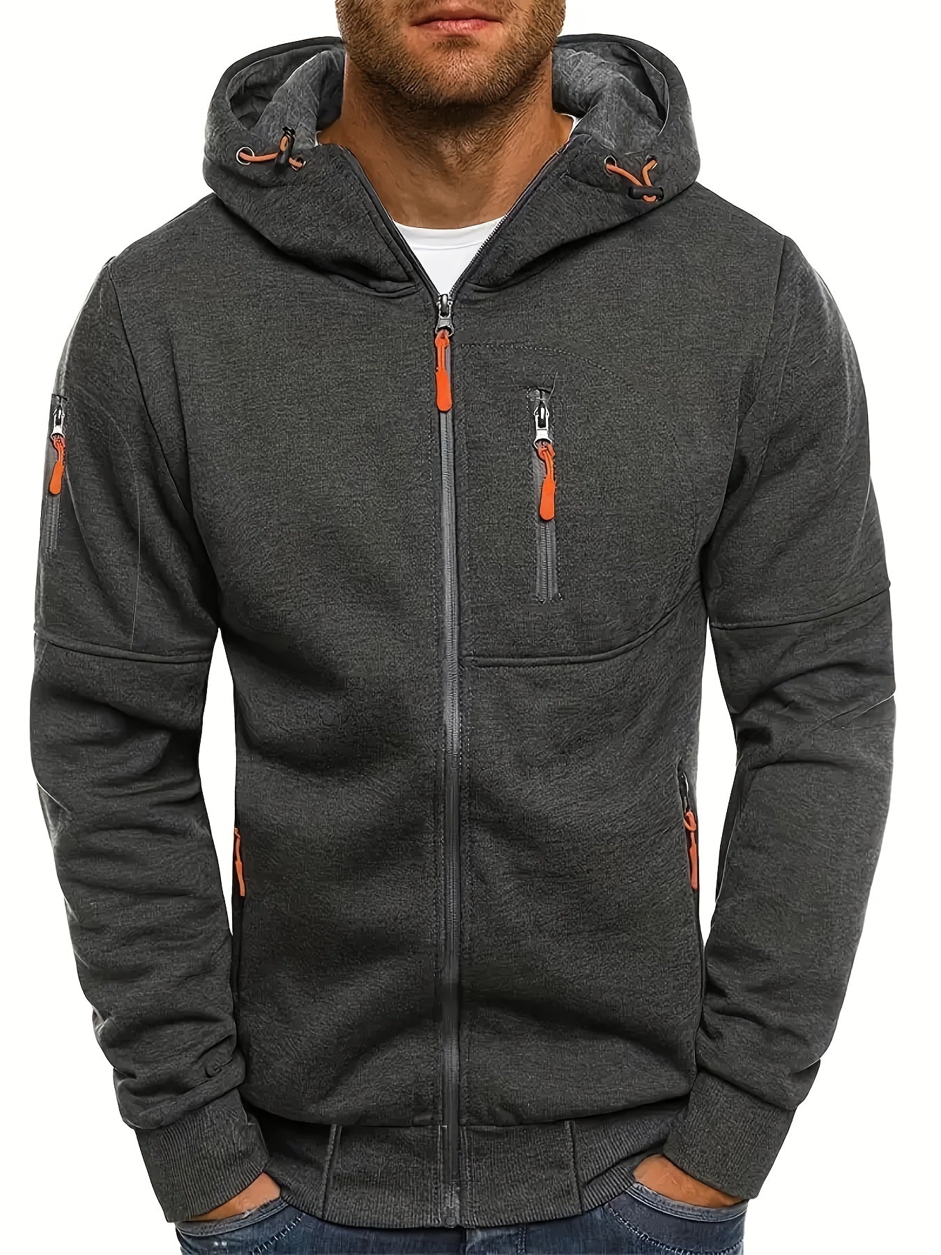 Sudadera Kian con cremallera frontal completa para hombre