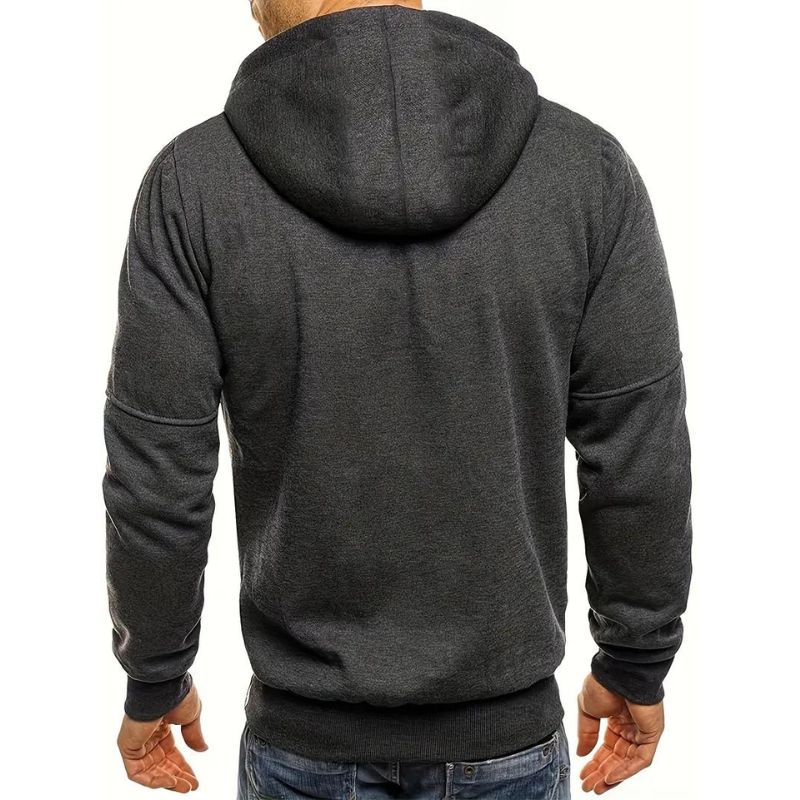 Bolsillos con cremallera de la sudadera Kian para hombre