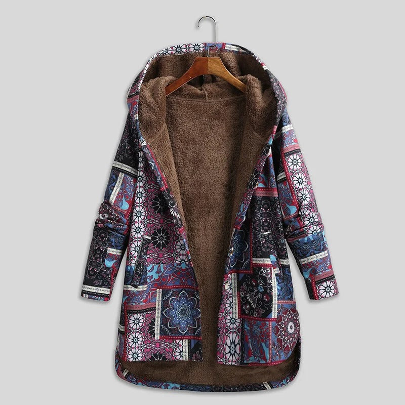 Chaqueta Lunara con cierre de botones frontales para mujer