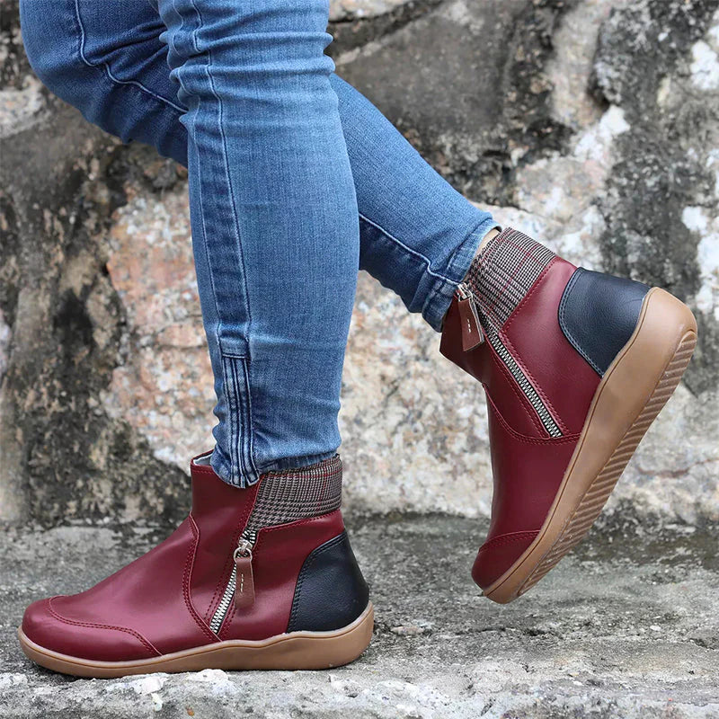 Botas ortopédicas de invierno Nieve para mujer en color negro
