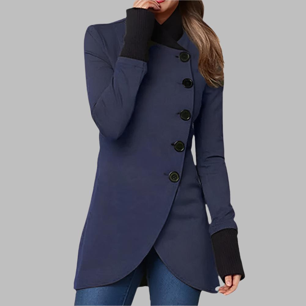 Mujer con chaqueta acolchada Nova de invierno con capucha ajustable
