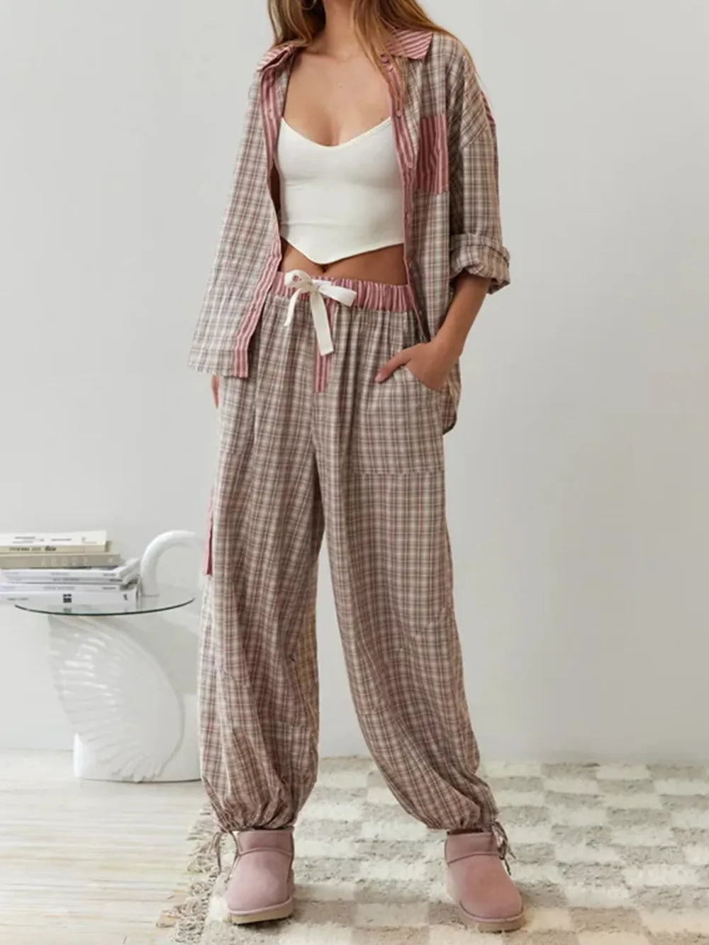 Pijama Nuvia en color azul, cómodo para el hogar